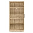 Better Home Products Harmony Wood Two Door Armoire Wardrobe Cabinet Beech Maple
