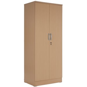 better home products harmony wood two door armoire wardrobe cabinet beech maple