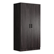 Better Home Products Harmony Wood Two Door Armoire Wardrobe Cabinet in Tobacco