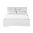 Better Home Products California Wooden Full Captains Bed in White
