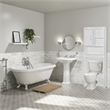 Better Home Products Ace Over the Toilet Storage Cabinet in White