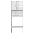 Better Home Products Ace Over the Toilet Storage Organizer in White