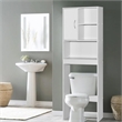 Better Home Products Ace Over the Toilet Storage Organizer in White