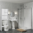 Better Home Products Ace Over the Toilet Storage Organizer in White