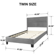 Better Home Products Giulia 41 x 81