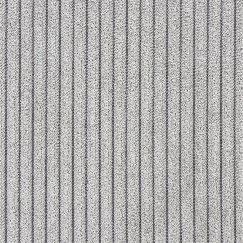 Better Home Products Vita Solid Wood & Velvet Platform Queen Bed in Gray