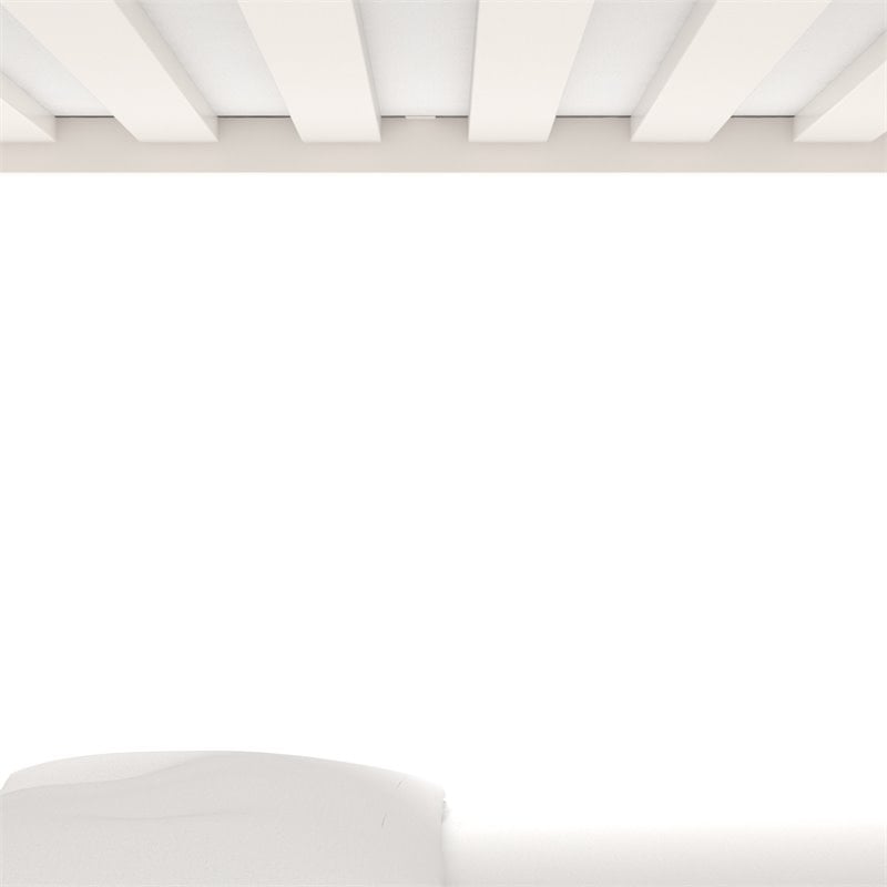 My Home Furnishings Neopolitan Twin Bunk Bed in Bright White