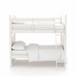 My Home Furnishings Neopolitan Full Bunk Bed in Bright White
