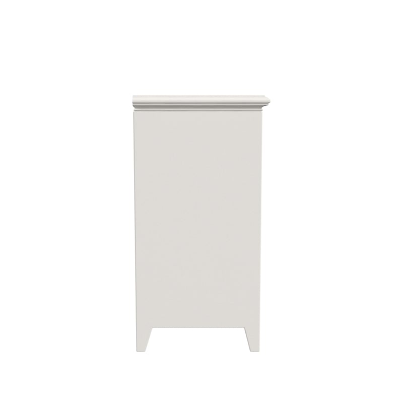 My Home Furnishings Bailey Engineered Hard Wood 6-Drawer Dresser in Bright White