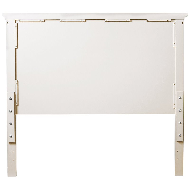 My Home Furnishings Bailey Queen Panel Headboard in Bright White