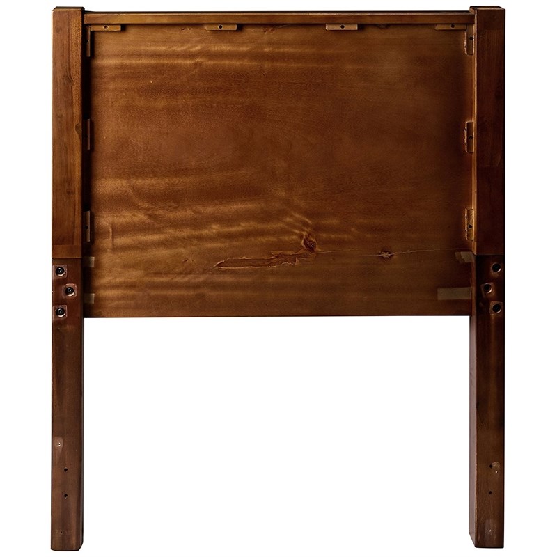 My Home Furnishings Logan Engineered Hard Wood Twin Panel Headboard -Driftwood