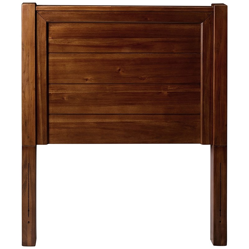 My Home Furnishings Logan Engineered Hard Wood Twin Panel Headboard -Driftwood