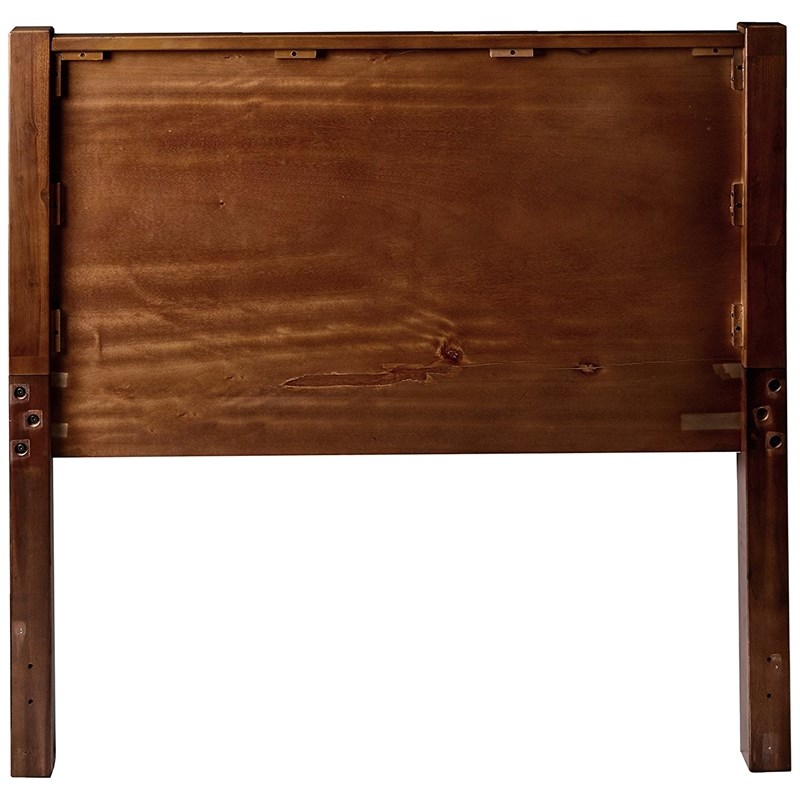 My Home Furnishings Logan Engineered Hard Wood Full Panel Headboard - Driftwood