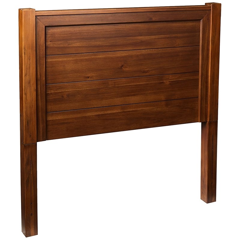 My Home Furnishings Logan Engineered Hard Wood Full Panel Headboard - Driftwood