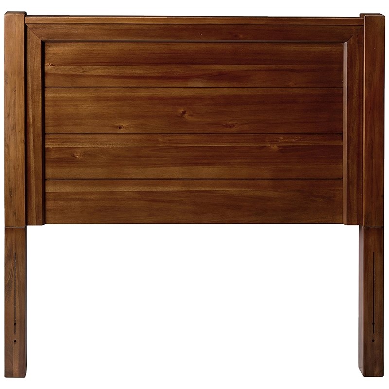 My Home Furnishings Logan Engineered Hard Wood Full Panel Headboard - Driftwood