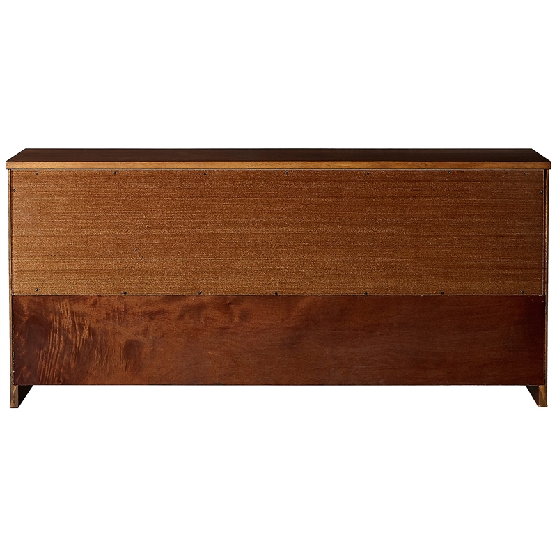 My Home Furnishings Logan Engineered Hard Wood Desk Hutch in Driftwood