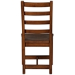 My Home Furnishings Logan Engineered Hard Wood Desk Chair in Driftwood