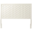 My Home Furnishings Amanda Queen Panel Headboard in Creamy White