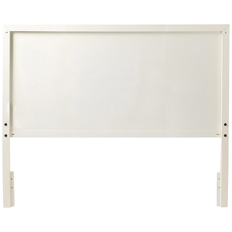 My Home Furnishings Amanda Queen Panel Headboard in Creamy White