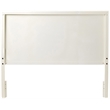 My Home Furnishings Amanda Queen Panel Headboard in Creamy White