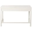 My Home Furnishings Amanda Engineered Hard Wood 3-Drawer Desk in Creamy White