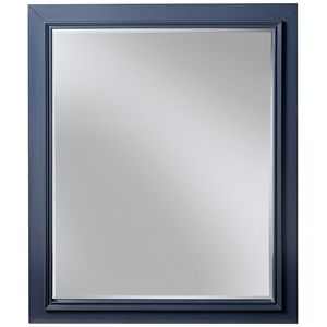 My Home Furnishings Bailey Beveled Vertical Mirror in Williamsburg Blue