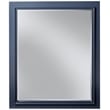 My Home Furnishings Bailey Beveled Vertical Mirror in Williamsburg Blue