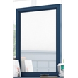 My Home Furnishings Bailey Beveled Vertical Mirror in Williamsburg Blue