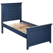 My Home Furnishings Bailey Twin Panel Headboard in Williamsburg Blue