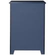 My Home Furnishings Bailey Wood 5-Drawer Chest in Williamsburg Blue