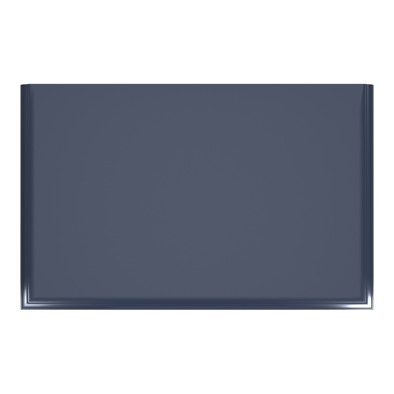 My Home Furnishings Bailey 2-Drawer Nightstand in Williamsburg Blue