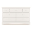 My Home Furnishings Neopolitan 6-Drawer Dresser in Bright White