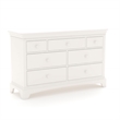 My Home Furnishings Neopolitan 6-Drawer Dresser in Bright White