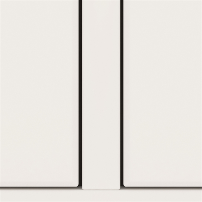 My Home Furnishings Neopolitan 6-Drawer Dresser in Bright White