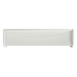 My Home Furnishings Neopolitan Engineered Hard Wood Desk Hutch in Bright White