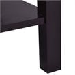 Costway Contemporary MDF Wood Nightstands in Brown (Set of 2)