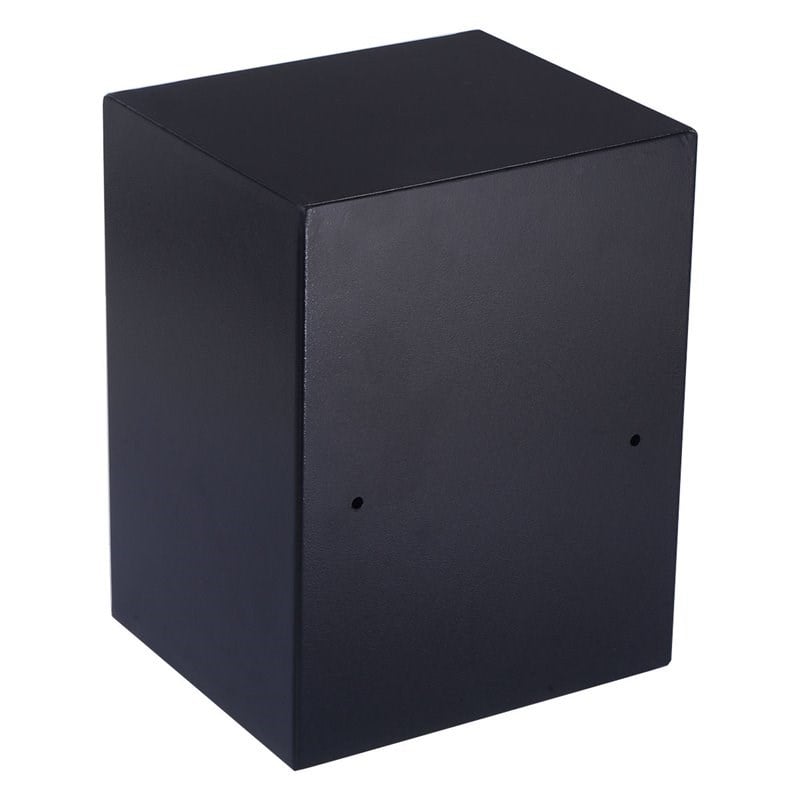 Costway Steel Metal Digital Safety Box Depository with Batteries in Black