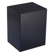 Costway Steel Metal Digital Safety Box Depository with Batteries in Black