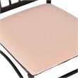 Costway 5 Pieces Wood Dining Set with Table and 4 Chairs in Brown