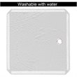Costway Contemporary PP and Steel Cube Clothes Wardrobe with Doors in Silver
