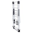Costway Contemporary Steel and Plastic Folding Laundry Clothes Storage in White