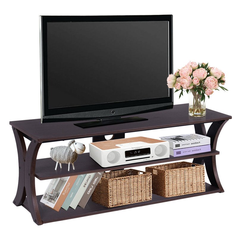 Costway 3-tier Contemporary MDF Up To 50
