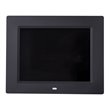 Costway 8'' Contemporary Plastic Digital Photo Frame with Remote in Black