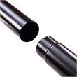 Costway 78'' Contemporary Powder-coated Steel Free Standing Coat Rack in Black