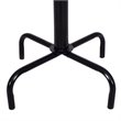 Costway 78'' Contemporary Powder-coated Steel Free Standing Coat Rack in Black