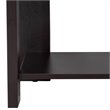 Costway Rectangular Contemporary High Quality Wood Coffee Table in Brown