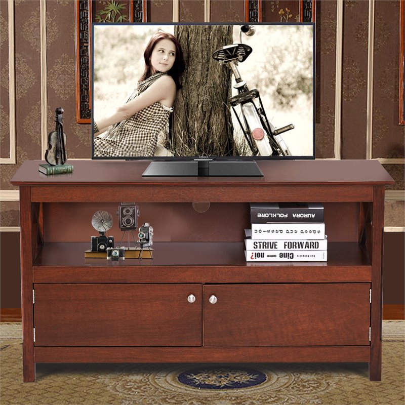 Costway Contemporary Premium Wood 44