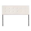 Costway Linen Fabric Upholstered Queen & Full Size Headboard in Beige