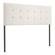 Costway Linen Fabric Upholstered Queen & Full Size Headboard in Beige