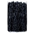 Costway Plastic Chain with Endless Applications For Crowd Control in Black